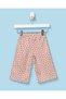 Infant Girls Pink Printed Wide Leg Pants - 4