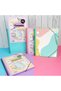 100-Leaf Spiral-Bound, Easy-To-Turn, Elasticated A4 Presentation File with Envelope Folders - 4