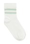 Civil Girls' Basic 5-Piece Girls' Socks with Hoops |   School Nursery and Daily Use - 5