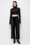 Modailgi Knitted Elastic Pants - 15154 Black - 3