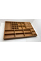 Special Order Leather Fabric 67/45 cm Drawer Jewelry Organizer Tray - 511 - 5