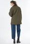 Velvet Collar Quilted Coat - 6