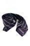 Plum Beige Herringbone Pattern Classic Tie with Handkerchief Kk14153 - 6