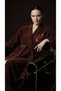 Shadowed Serenity 100% Cotton Kimono Bathrobe - 2