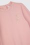 Baby Girl Long Sleeve Pink Bodysuit - 3