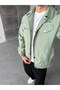 Seasonal Gabardine Fabric Jacket Mint Green - 2