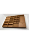 Special Order Leather Fabric 67/45 cm Drawer Jewelry Organizer Tray - 510 - 3
