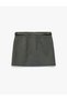 X Selected by Şahika Ercümen - A-Line Slim Belted Mini Skirt - 6