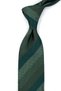 Green Line Pattern Classic Tie with Handkerchief Kk14092