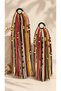 Handmade Mother-Daughter Rasta Hairpin Set – Felt Hairpin with 26 Colorful Bead Details - 4