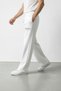 Men's White Wavesoy Printed Baggy Sweatpants - 3