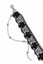 Detailed Black Lace Chain Gotic Choker Necklace - 3