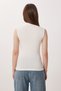 2-Pack Turtleneck Viscose Blouse Lrn0019 Black Ecru - 8