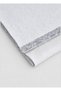 Light Gray Color Unisex Double-Sided Cashmere Blend Scarf - 3