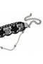 Detailed Black Lace Chain Gotic Choker Necklace - 4