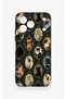 Tecno Spark 50 4g Compatible Vintage Cat Portraits Patterned Silicone Case - 2