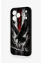 Tecno Spark 50 4g Compatible Black Eagle Patterned Silicone Case - 4