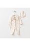 Lily Pattern with Girls' Booties 100% Cotton Jumpsuit