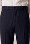 Relaxed Fit (No Pile) Navy Blue Striped Jogger Pants - 3