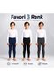 |   Children's 3-Piece Winter Thermal Tights, 13-16 Years Waiter Size (Black, Anthracite, Navy Blue) - 6