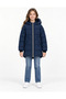 82510-26 Unisex Children's Hooded Quilted Puffer Coat, Zipper Closure and Plush Lined Hood, Ages 10–14 - 2