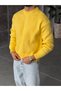 Basic Knitted Sweater Yellow