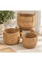 Three-Piece Wicker Baskets