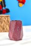 Burgundy Blue Fan Organizer Set Office Set (3 Pieces) (Pen Holder, Oval Plate and Mini Plate) |   Office Set - 5