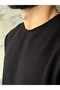 3 Yarn Natural Cut Oversize Sweat m Black - 2