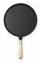 Double-Sided Pancake Pan 36 cm Granite Cast Iron Fireproof Non-Stick Wooden Handle Domestic Production - 6