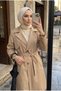 Women's First Frost Women's Trench Coat – Waterproof Belted City Trench - 3