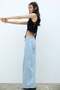 Wide twill trousers - 3