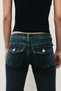 Flared Low Waist Jeans - 2