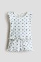 Cotton pointelle pyjamas