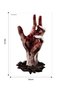 Halloween Window Stickers, 3D Horror Bloody Hands Window Sticker, Waterproof Spooky Bathroom Window Sticker for Halloween Party Home Decor - 2