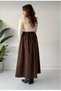 Belted Poplin Detail Dress - 2