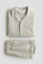2-piece cotton seersucker set