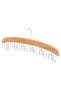 Wooden Multi-Hanger Organizer 40 cm – Scarf, Shawl, Belt and Tie Organizer Hanger with Metal Hooks - 5