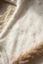 Lulla 100% Cotton Cream Heart Patterned 3-Piece Baby Set - Long Sleeve Snap-Up Bodysuit and Ruffle Pants - 5