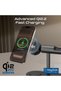Synergy-Ultra 7-in-1 Qi2.2 25W Magnetic Wireless Charging Station with Strong Magnetic Hold TEC Cooling Fan, Apple Watch Charger, Dual Device Charging and LED Ambient Light Synergy-Ultra.Black - 2