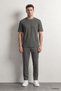 Ds Damat Regular Fit Khaki Plain T-Shirt