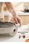 Multifunctional Electric Hot Pot, All-in-One Tabletop Cooking Pan, Non-Stick, Glass Lid, Adjustable Temp for Household Cooking - 5