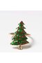 Christmas Collection Napkin Rings 6PCS Xmas Cloth Napkin Holder for Table Setting Wedding Receptions Christmas Thanksgiving and Home Kitchen for Casual or Formal (6PCS) - 3