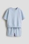 2-piece cotton sweatshirt set