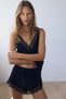 Lace-trimmed viscose-blend pyjamas - 3
