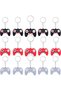 Keychains, Video Game Controller Keychains, Game Controller Handle Key Ring Pendant Charms for Video