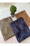 Hijab Cotton Soft Textured New Big Loop Pattern Jacquard Shawl Set of 3 and Makeup Mirror - 2