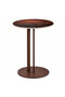 Round Ceramic Serving Table - Brown |   Movenhome - 3