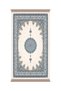 Water Green Palace Pattern Velvet Prayer Rug - 2