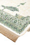 Green Palace Pattern Velvet Prayer Rug - 3